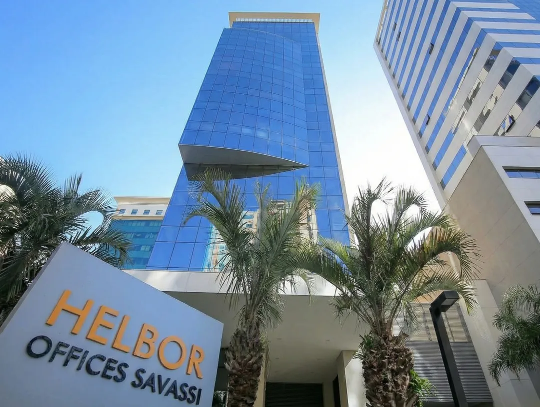 Fachada do Helbor Offices Savassi, sede do BHZ Coworking